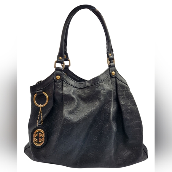 Gucci GG Signature Sukey Tote - Picture 1 of 7